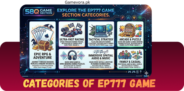Categories of EP777 Game