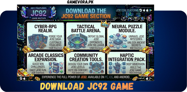 JC92 Game Download in Pakistan 2026