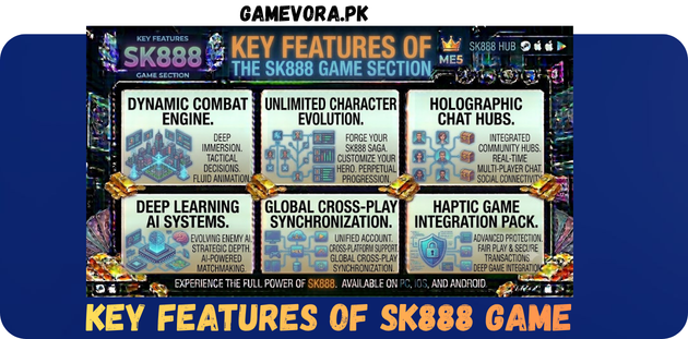 SK888 Game Key Features in Pakistan 2026