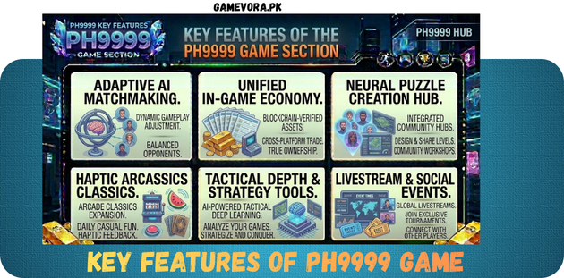 PH9999 Game Key Features in Pakistan 2026