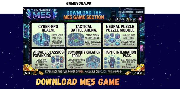 ME5 Game Download in Pakistan 2026