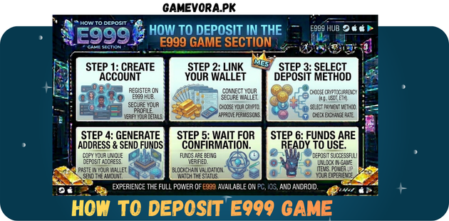 E999 Game Deposit System In Pakistan 2026