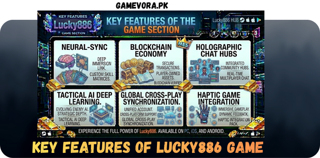 Lucky886 Game Key Features In Pakistan 2026