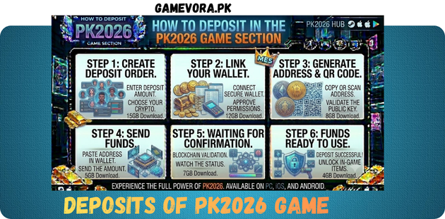 PK2026 Game Deposit In Pakistan 2026