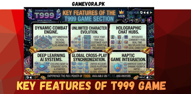 T999 Game Key Features in Pakistan 2026