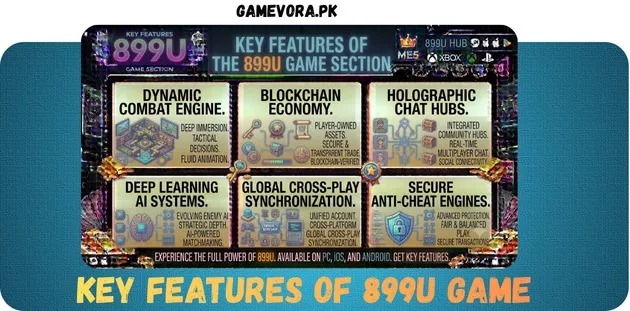 899U Game Key Features In Pakistan 2026