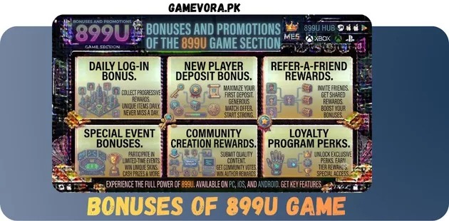 899U Game Bonuses In Pakistan 2026