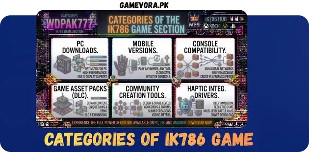 IK786 Game Categories in Pakistan 2026
